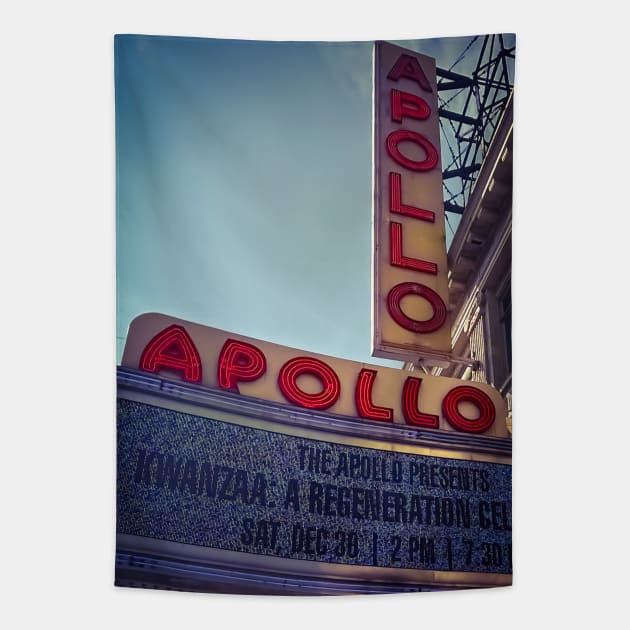 Apollo Theater Harlem Manhattan NYC Tapestry by eleonoraingrid