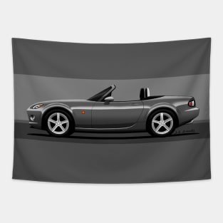 My drawing of the transparent NC 1.8 roadster convertible classic sports car Tapestry