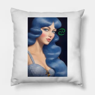 Cancer Girl Pillow