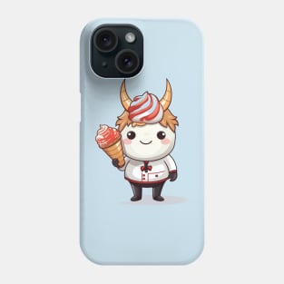 kawaii ice cream cone junk food T-Shirt cute  funny Phone Case