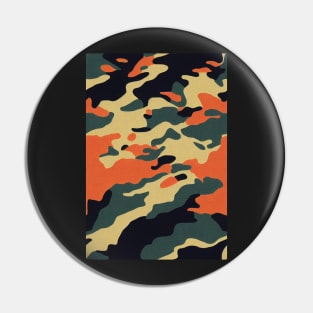 Camouflage Army Pattern, a perfect gift for all soldiers, asg and paintball fans and everyday use! #6 Pin