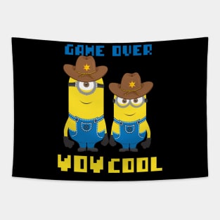 Game Over - Los Minions Tapestry