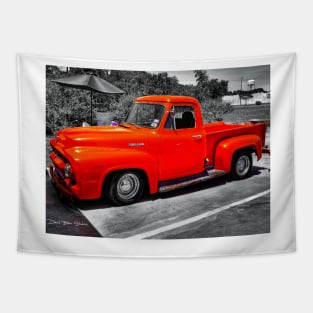 Classic Ford F150 - Red Tapestry