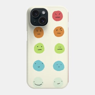 Colorful faces Phone Case