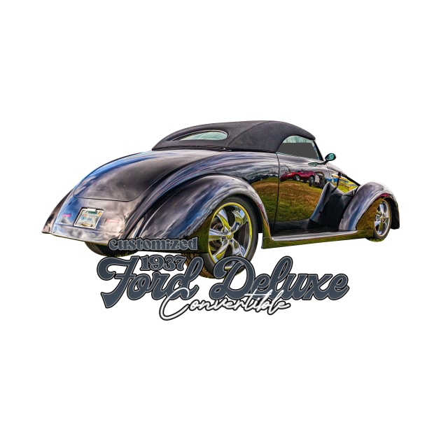 Customized 1937 Ford Deluxe Convertible by Gestalt Imagery