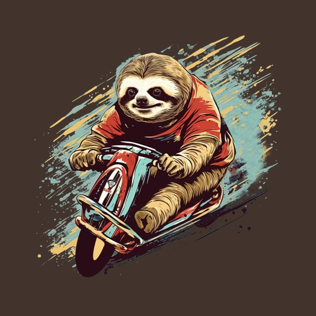 Sloth Racing by Daniac's store