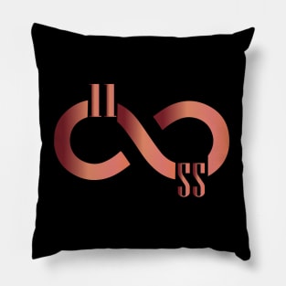 Infinity Abstract Design Pillow