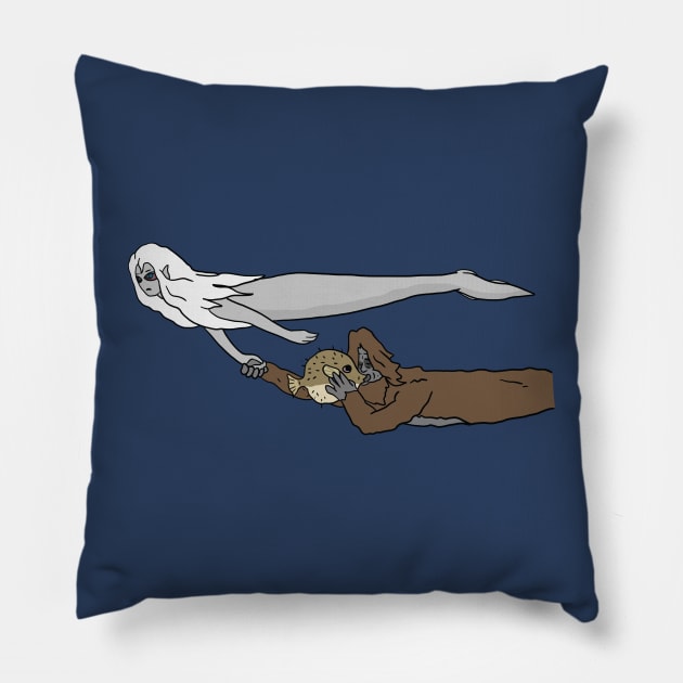 Sassy the sasquatch Pillow by SturgesC