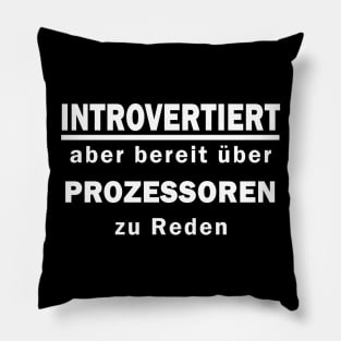 Computer Technik Nerd Geek Prozessoren Pillow