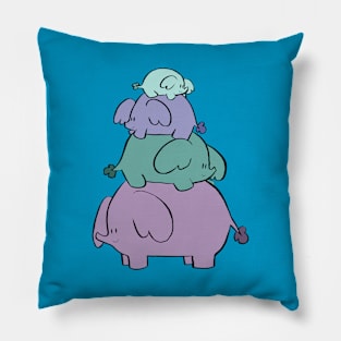 Cute Elephant Stack Pillow