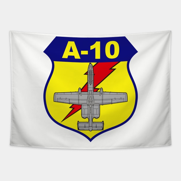 A10 Warthog Tapestry by MBK