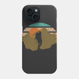 Nostalgic Girl Hiking Phone Case