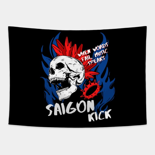 saigon kick ll music speaks Tapestry by daley doodles