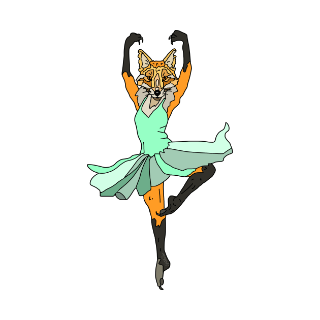 Fox Ballerina Tutu by notsniwart