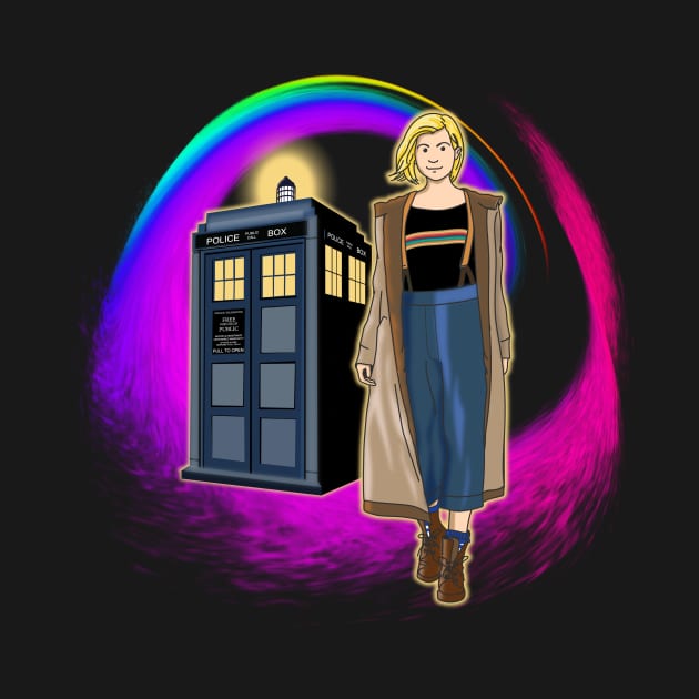 THE DOCTOR IS COMING... by KARMADESIGNER T-SHIRT SHOP