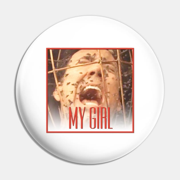 My Girl - Bees - Nicolas Cage Pin by karutees