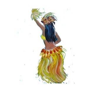 Hula Grass Skirt T-Shirt