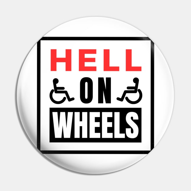 Hell On Wheels Pin by Kary Pearson