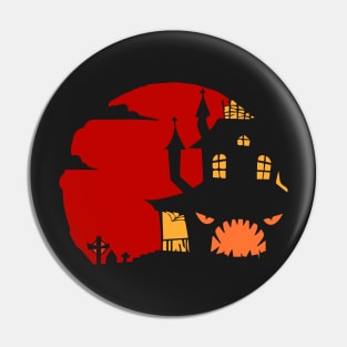 Hallowen house Pin