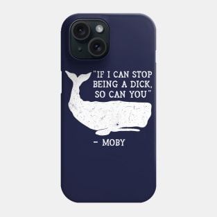 Funny Moby Dick T-Shirt Phone Case