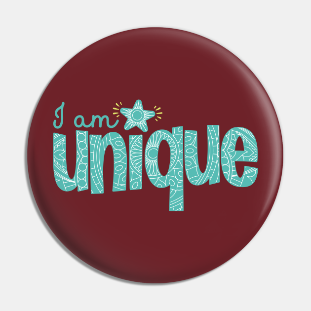 Discover I'm Unique of course - Baby Shower - Pin