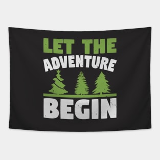 Let The Adventure Begin Tapestry