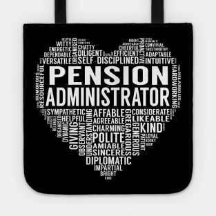 Pension Administrator Heart Tote