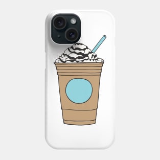 Blended Frappe Illustration Phone Case