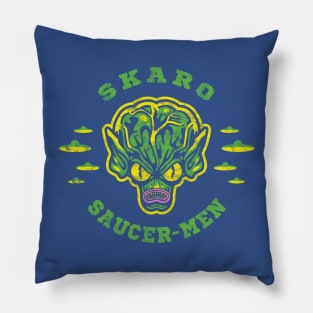 Saucer-Men (Skaro) Pillow