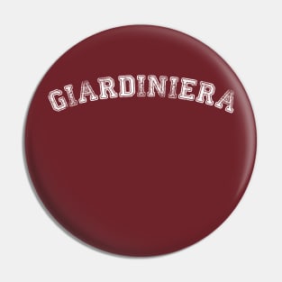 Giardiniera College Shirt Pin