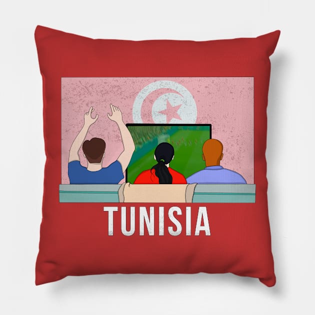 Tunisia Fans Pillow by DiegoCarvalho