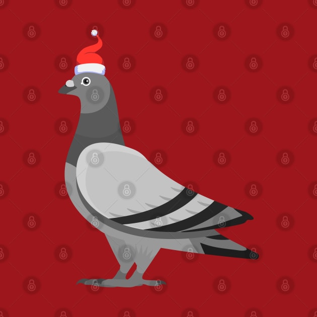 Christmas Pigeon by NV