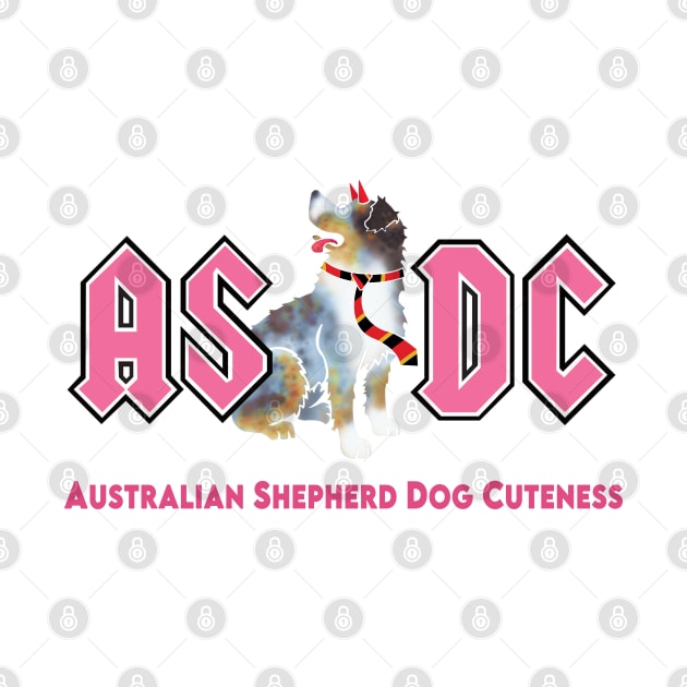 Australian Shepherd Dog Cuteness by Brash Ideas