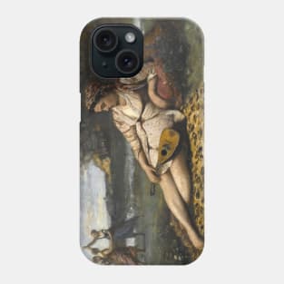 Young Women of Sparta by Jean-Baptiste-Camille Corot Phone Case