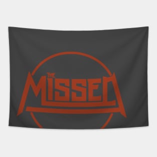 The Missed Circle logo Tapestry