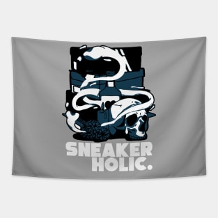 Sneaker Holic Armory Navy Sneaker Art Tapestry