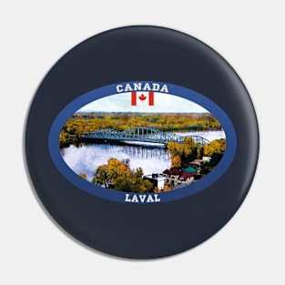 Laval Canada Travel Pin