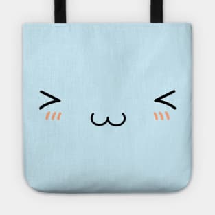 Cute Kawaii Anime Facial Expression Tote