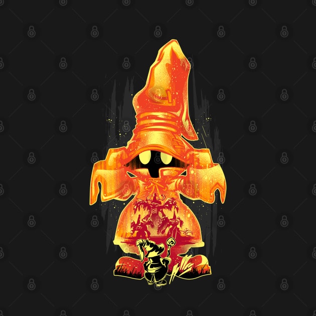 Black Wizard Vivi by HyperTwenty