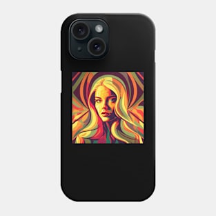 Psychedelic Girl Phone Case