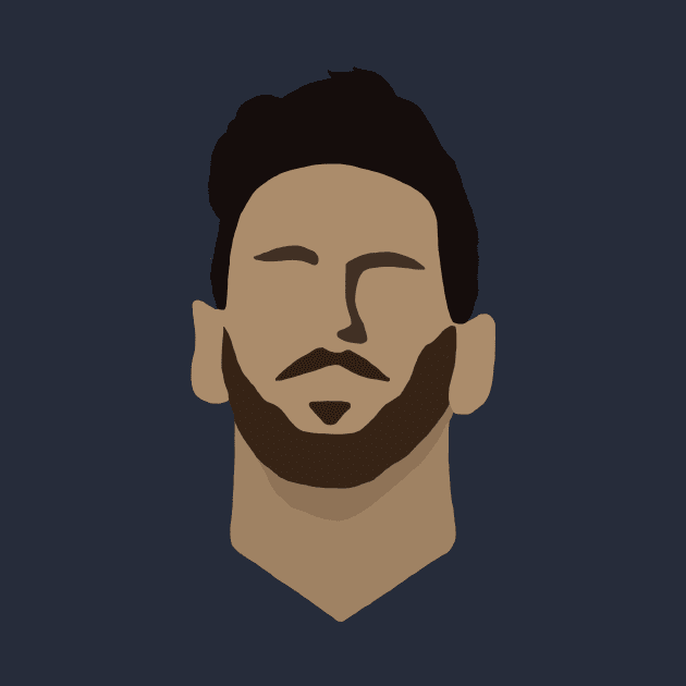 Minimalist Messi by GMVDesigns