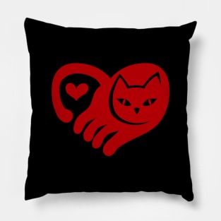 RED CAT Pillow