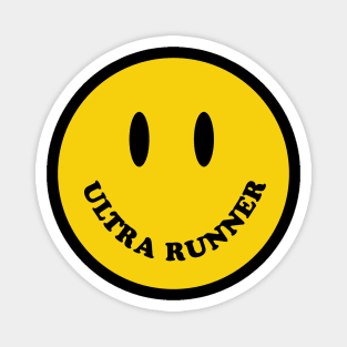 Ultra Runner Smile Face Magnet