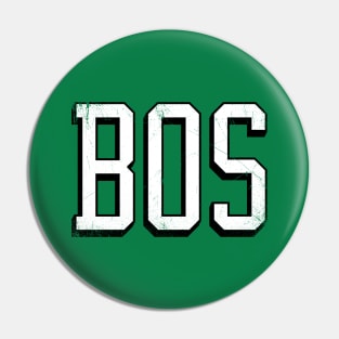 BOSton retro - Green/White Pin