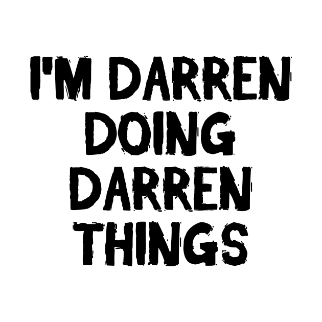 I'm Darren doing Darren things by hoopoe