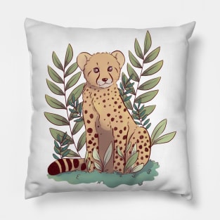 Cheetah Cub Pillow