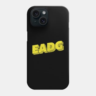 EADG // Bass Guitarist Gift Design Phone Case