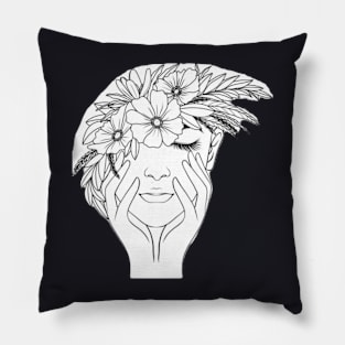 woman beauty Pillow