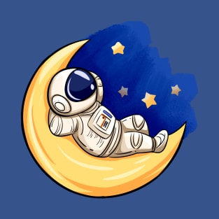 Astronaut Relaxing T-Shirt