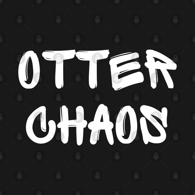 Otter Chaos by HobbyAndArt